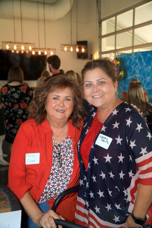 Cheryl Castle and Wendy Davis Cheryl Castle and Wendy Davis