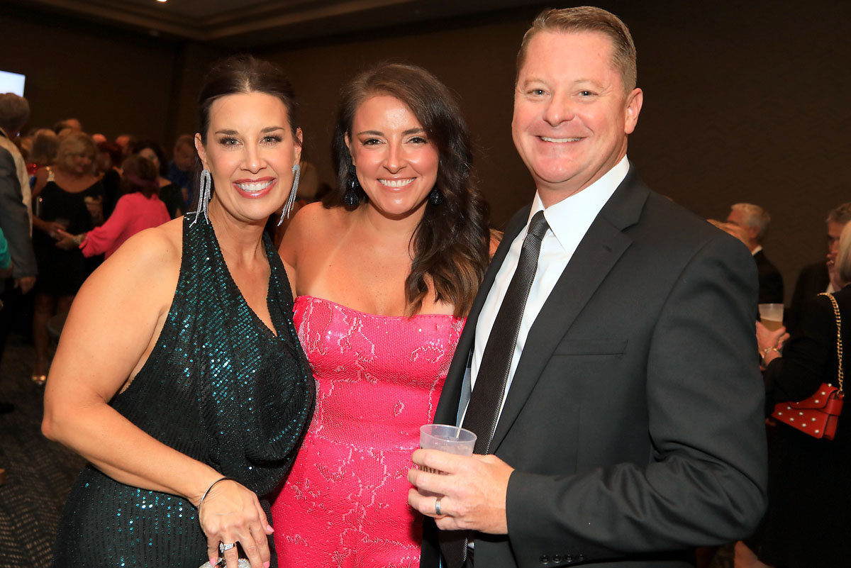 Christina Clark, Fran and Tom Creech Christina Clark, Fran and Tom Creech