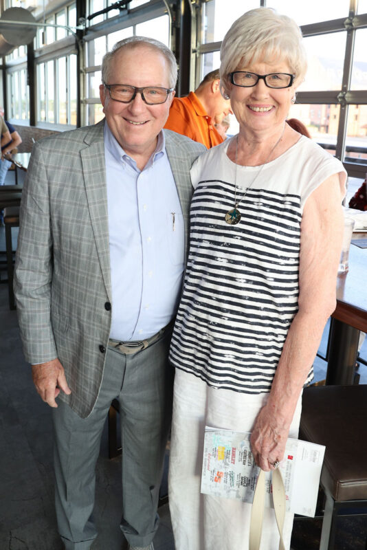 Frank Lott and Carmen Reagan Frank Lott and Carmen Reagan