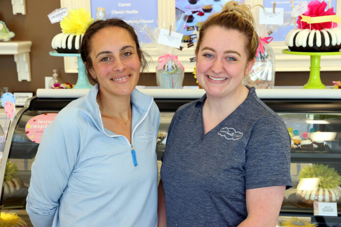 (L to R) Store manager Neenah McKinney and assistant manager Megan Hamilton. (Mark Haynes, Clarksville Living Magazine)