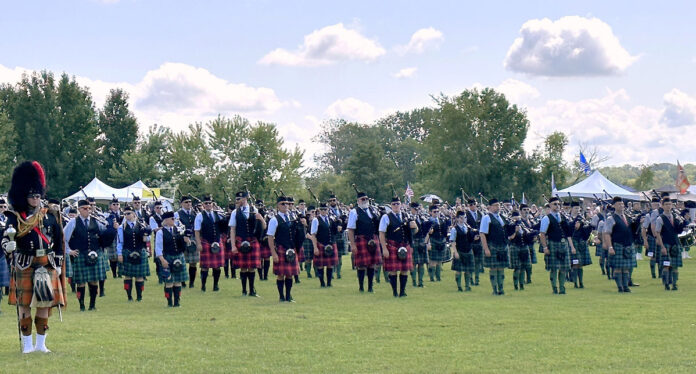 Massed Pipes & Drums