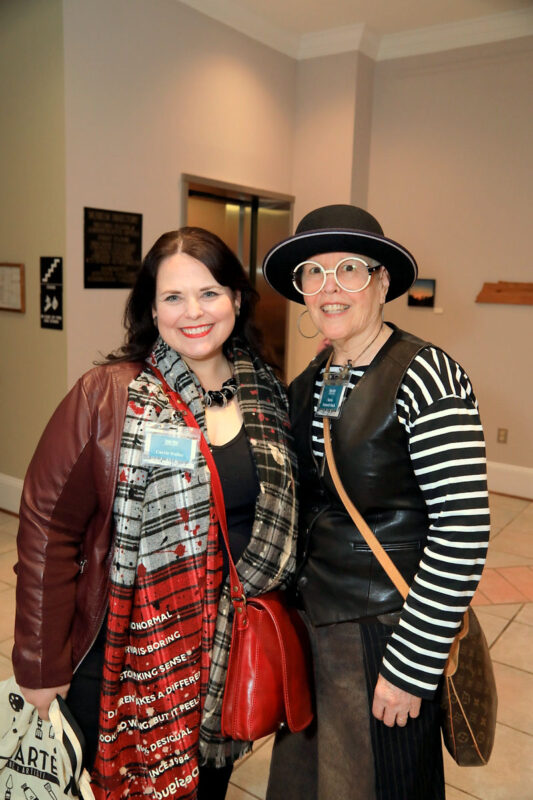 Carrie Waller and Maria Bennett Hock Carrie Waller and Maria Bennett Hock