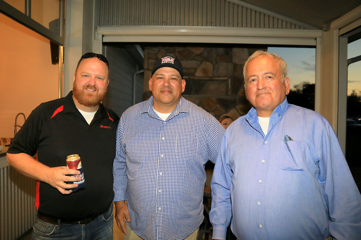 Chris Colburn, Michael and Gilbert Rios Chris Colburn, Michael and Gilbert Rios