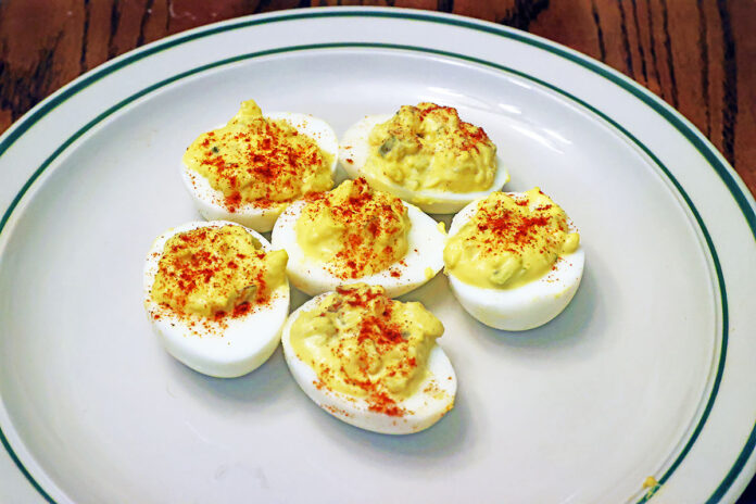 Southern Twisted Deviled Eggs. (Mark Haynes, Clarksville Living Magazine)