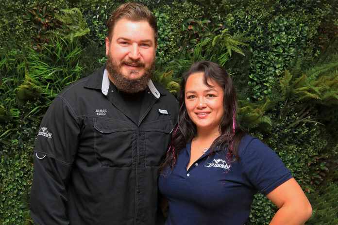 James Vanderlinde and Tashina Richardson
