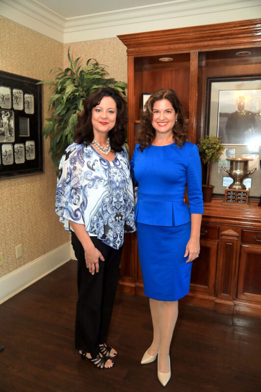 Jan Corrothers and Dr. Penelope Shumate Jan Corrothers and Dr. Penelope Shumate