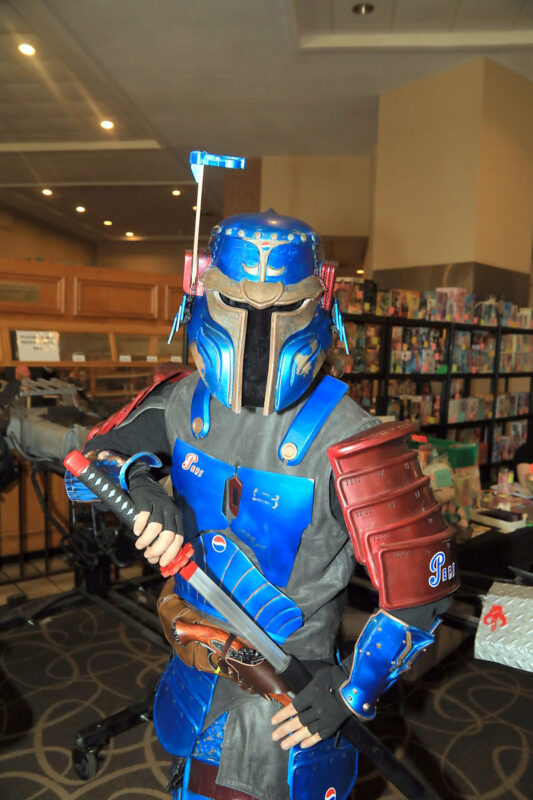 Kyle as Pepi Samurai