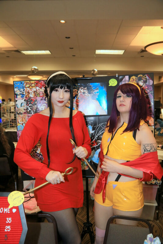 Laurath as Yor Briar and Dark Wave Surfer as Faye Valentine