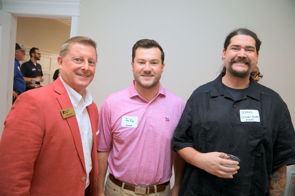 Mike Rainey, Jay Fox and Jerrod Francis Mike Rainey, Jay Fox and Jerrod Francis