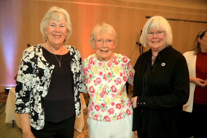 Nancy Ledbetter, Joan Niles and Barbara Heflin. (Clarksville Living)