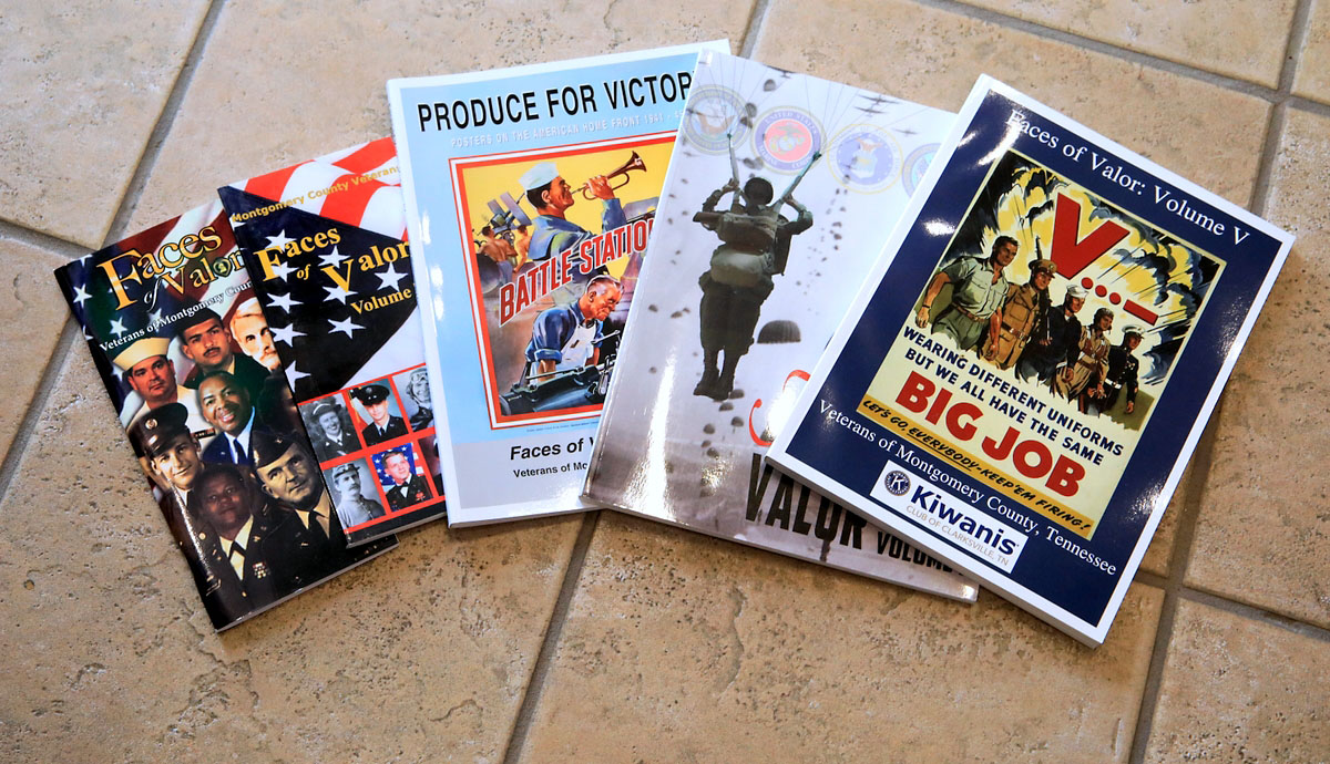 Several books have resulted from this project which the Kiwanis Club began in 2003 Several books have resulted from this project which the Kiwanis Club began in 2003