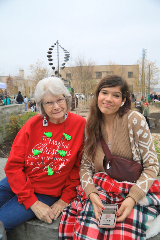 Carol Shawver and Haley Merriam Carol Shawver and Haley Merriam