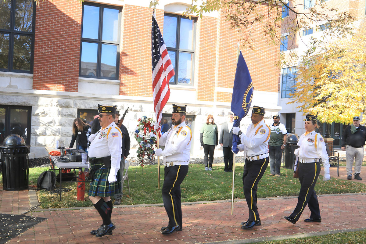 Clarksville, Tennessee’s 2023 Veterans Day Celebration. (Tony Centonze, Clarksville Living Magazine) Clarksville, Tennessee’s 2023 Veterans Day Celebration. (Tony Centonze, Clarksville Living Magazine)