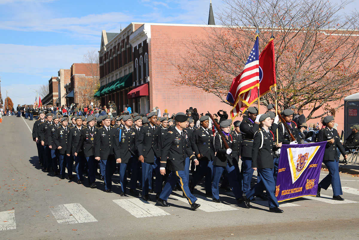 Clarksville, Tennessee’s 2023 Veterans Day Celebration. (Tony Centonze, Clarksville Living Magazine) Clarksville, Tennessee’s 2023 Veterans Day Celebration. (Tony Centonze, Clarksville Living Magazine)