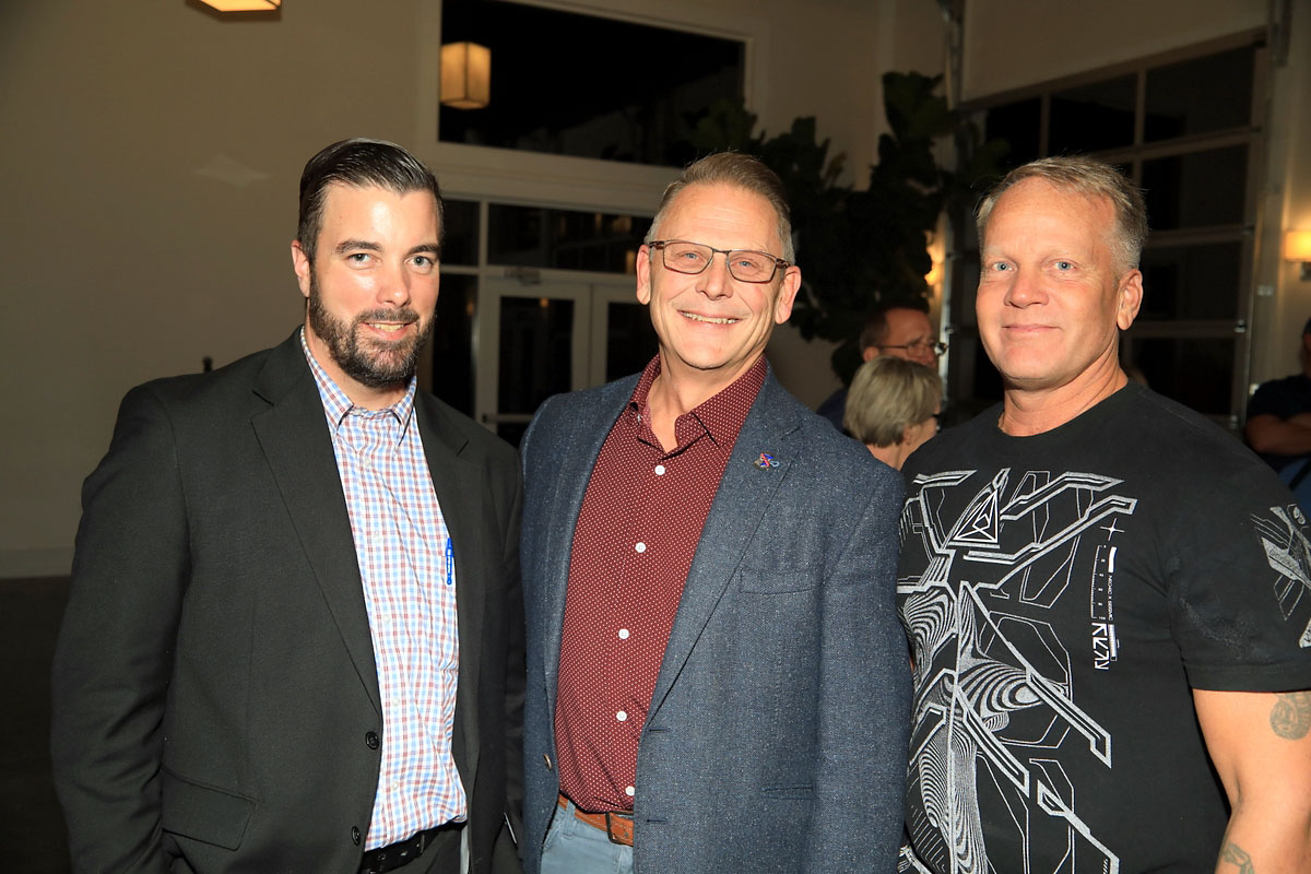 Eric Yow, Dar Place and Tim Johnson Eric Yow, Dar Place and Tim Johnson