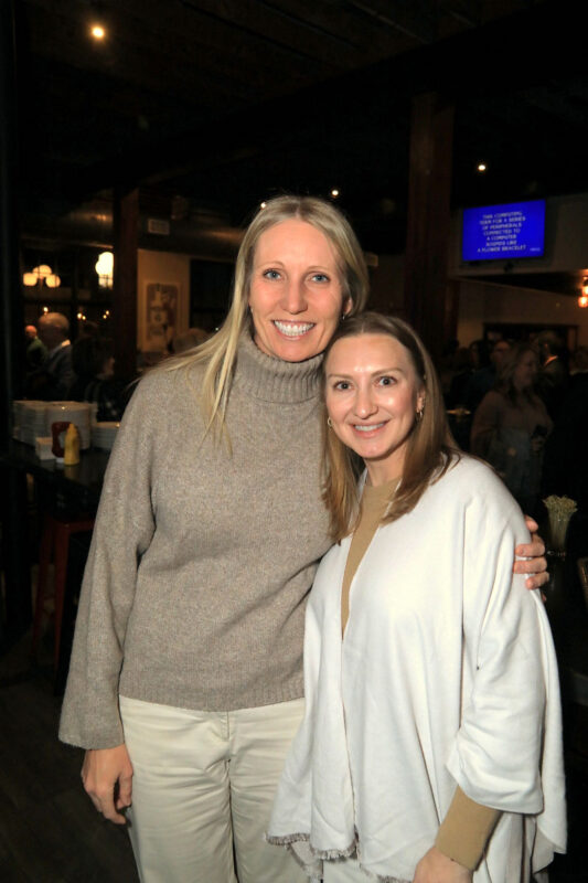 Sandra Haake and Heather Fleming