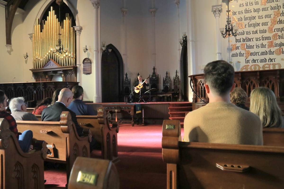 Stanley Yates Solo Guitar Recital. (Tony Centonze, Clarksville Living Magazine) Stanley Yates Solo Guitar Recital. (Tony Centonze, Clarksville Living Magazine)
