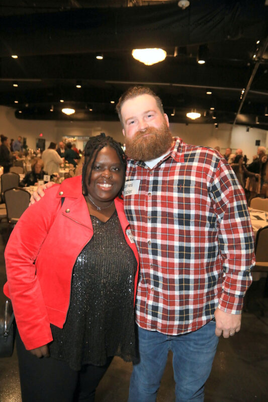 Achantye and James Frazier
