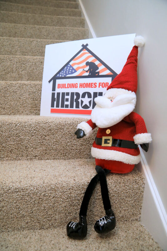 Building Homes for Heroes recently presented a mortgage-free home to wounded veteran U.S. Army Sergeant Richard Davenport. (Tony Centonze, Clarksville Living Magazine)
