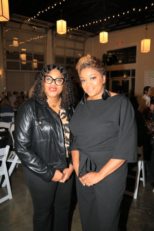 Denia Best and Katherine Lawson