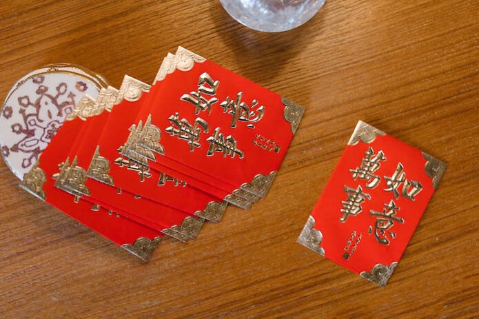 Hong-Bao red envelope gifts