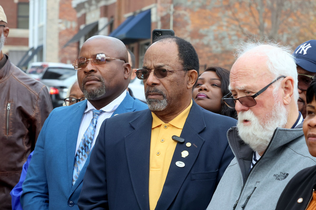 The unveiling of an historical marker commemorating Clarksville’s Civil Rights Movement. (Tony Centonze, Clarksville Living Magazine) The unveiling of an historical marker commemorating Clarksville’s Civil Rights Movement. (Tony Centonze, Clarksville Living Magazine)