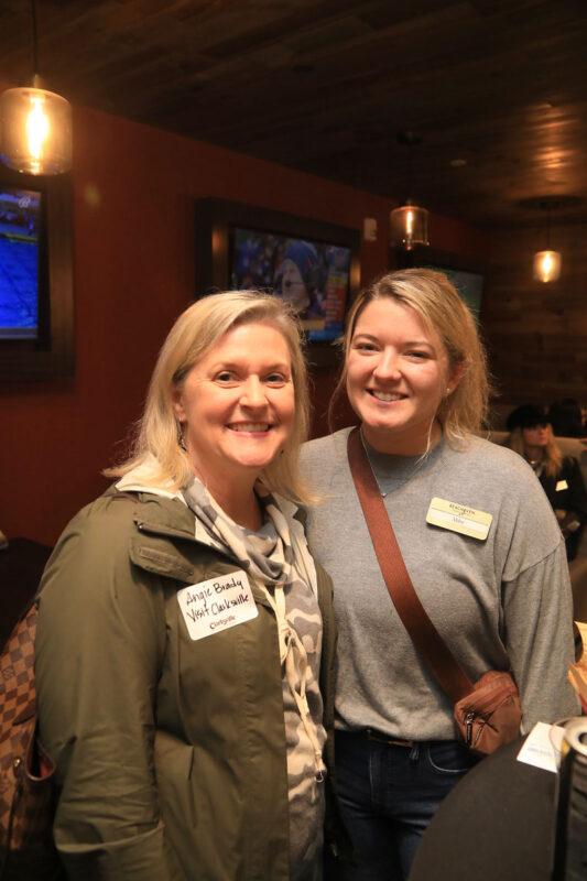 Angie Brady and Abby Scurlock