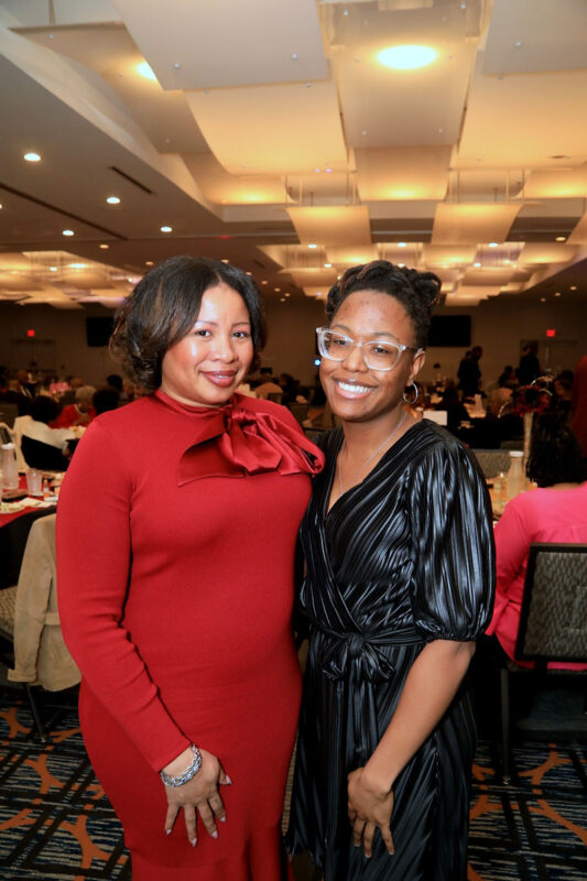 Calandria Wilson and Taelynn Stovall Calandria Wilson and Taelynn Stovall