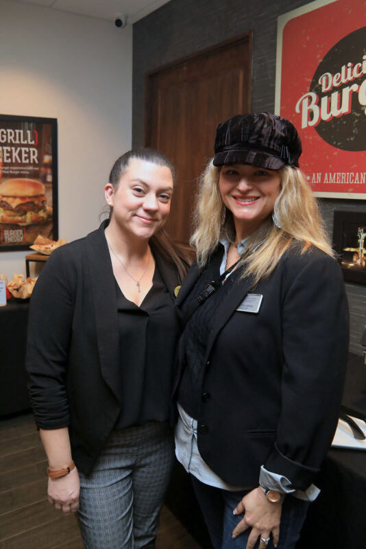 Elizabeth Meyer and Cheryl Hood