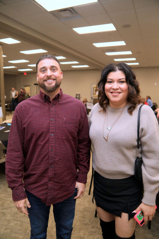 Eric Arnett and Angela Garcia Eric Arnett and Angela Garcia