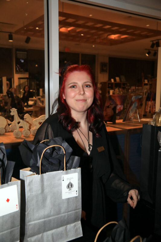 Fun at this year’s Champagne & Chocolate event Fun at this year’s Champagne & Chocolate event