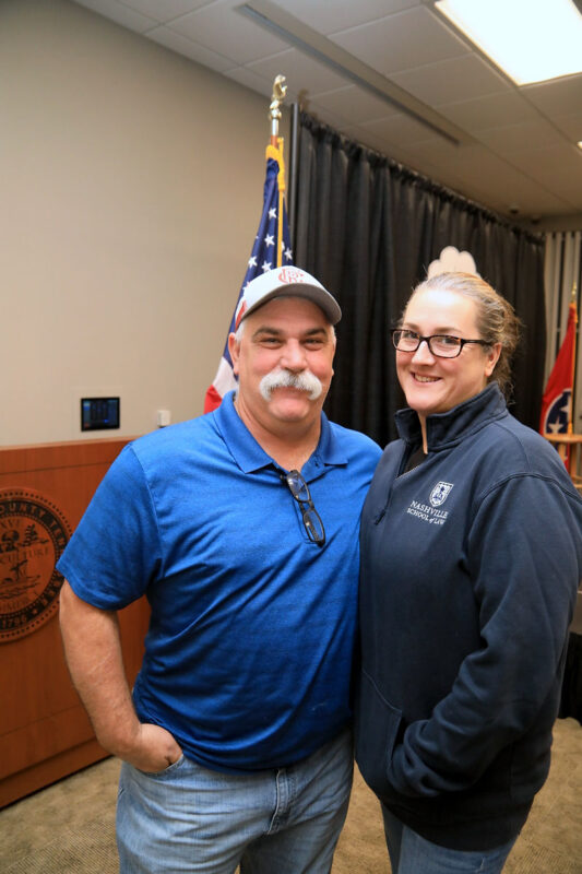 Gary Santora and Melissa Hogan Gary Santora and Melissa Hogan