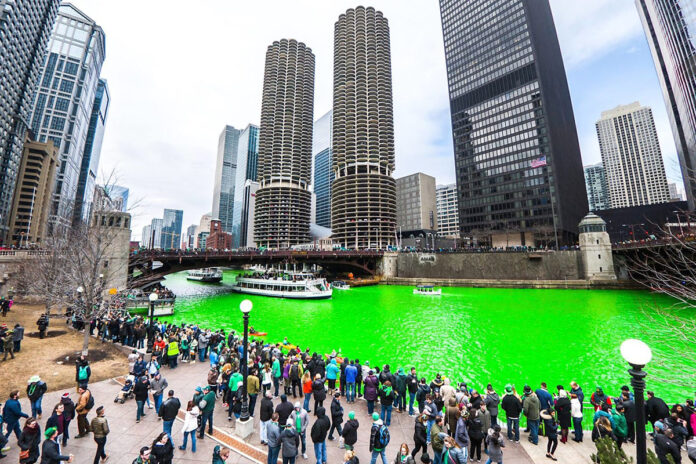 Greening of Chicago’s River.