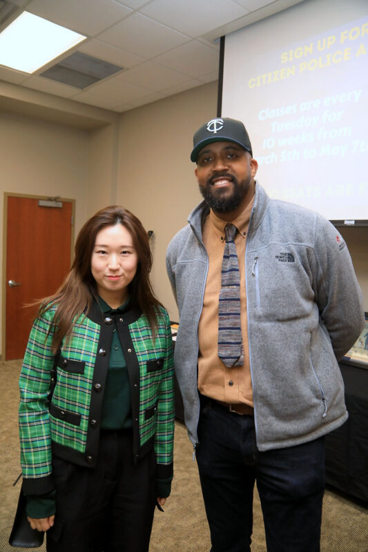 Jiyoon Ro and Darnell Wilks Jiyoon Ro and Darnell Wilks