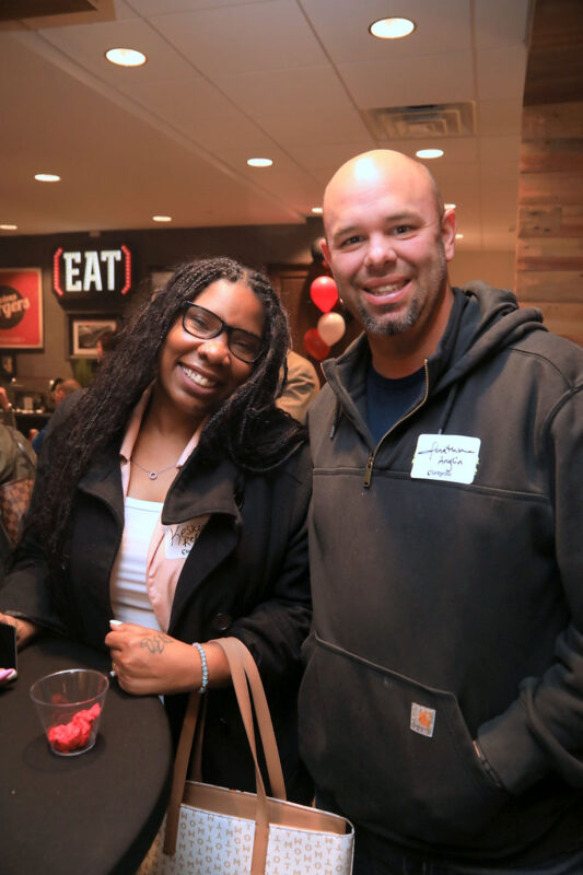 Keshia Walker and Jonathan Anglin