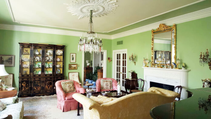 Long Shot Of Living Room. {James Neville Vickers)
