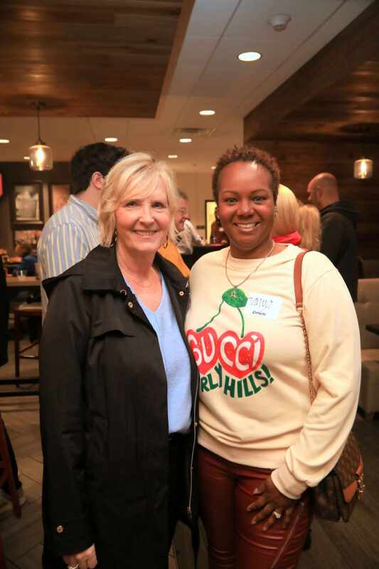 Melinda Shepard and Tanya Johnson