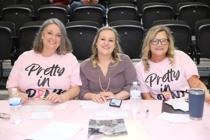 (L to R) Pageant Judges Sherry Kaske, Lindsay Bowles, and Sarah George. (Mark Haynes, Clarksville Living Magazine)