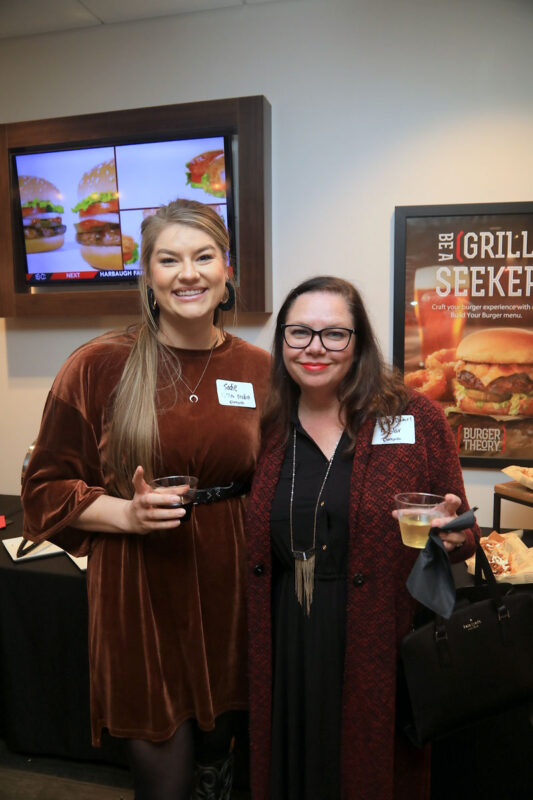 Sadie Parsons and Sarah Daniel
