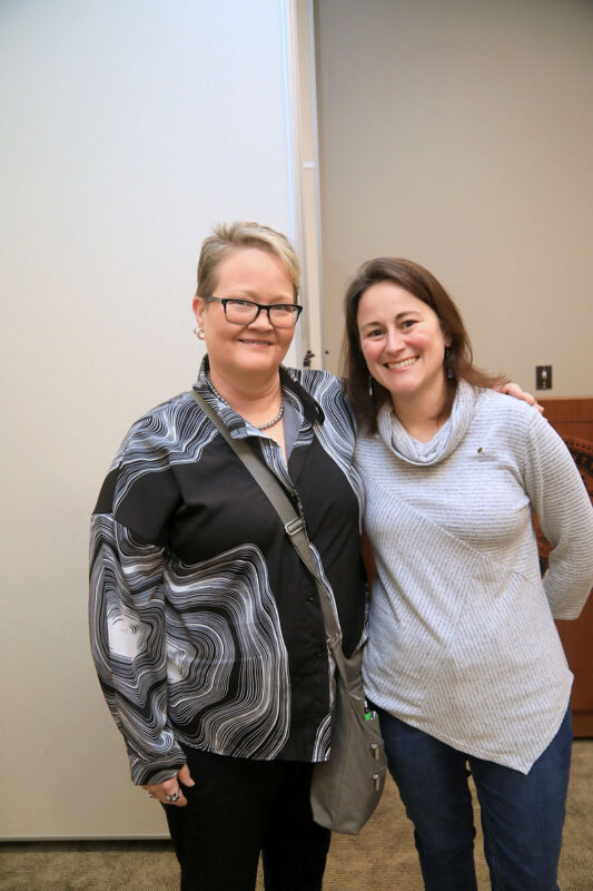 Sandra Empey and Valerie Long Sandra Empey and Valerie Long