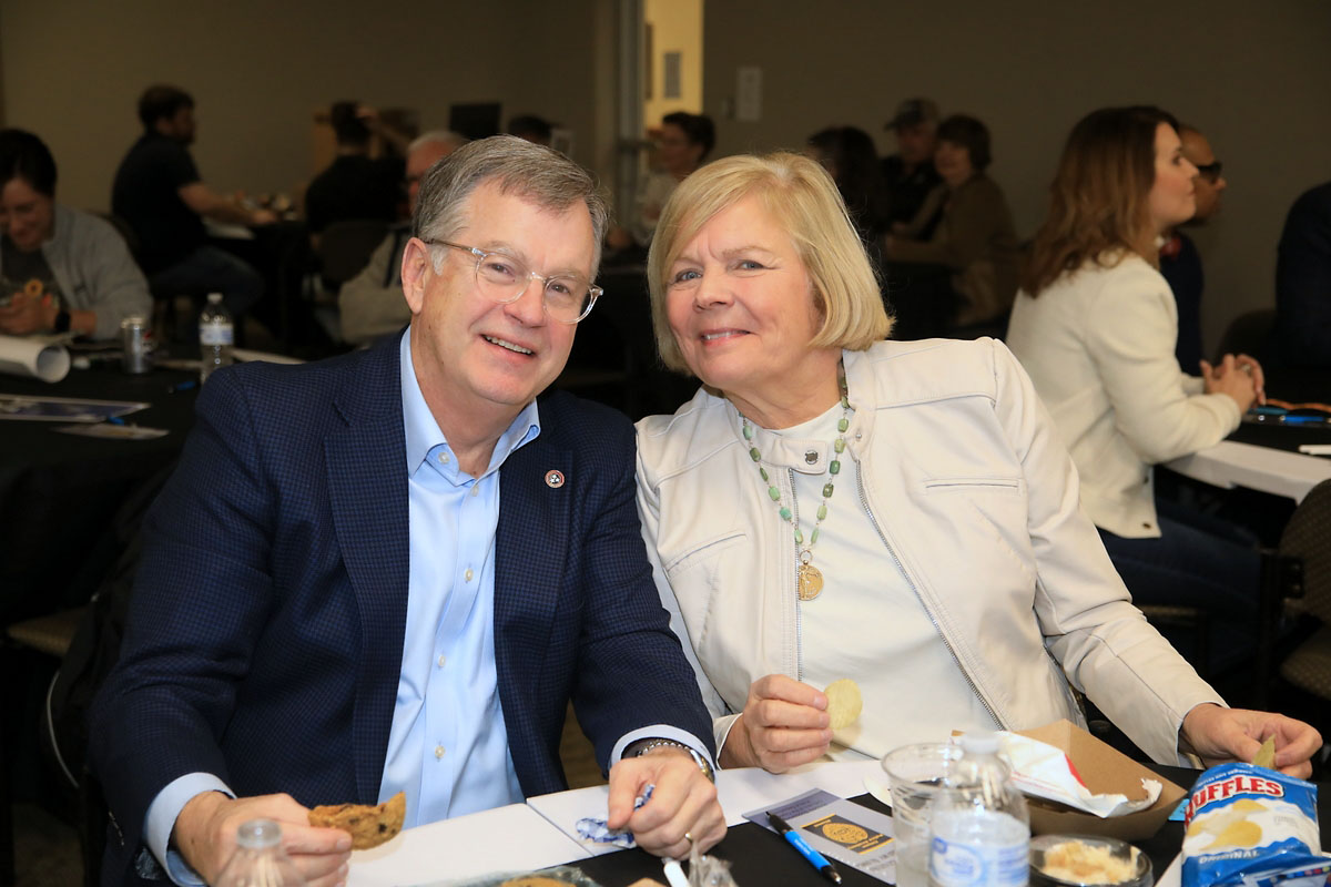 Senator Bill Powers and Fran Powers Senator Bill Powers and Fran Powers