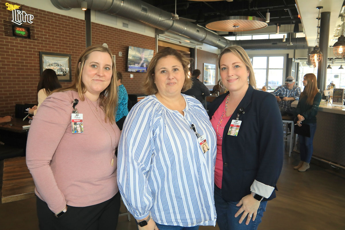 Amber Thompson, Kelly Parks and Gail Fielder Amber Thompson, Kelly Parks and Gail Fielder