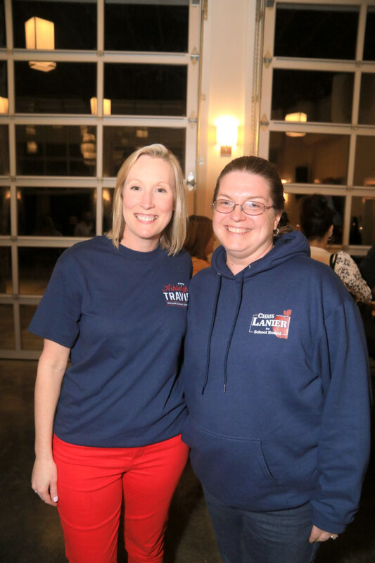 Ashleigh Travis and Carrie Lanier Ashleigh Travis and Carrie Lanier