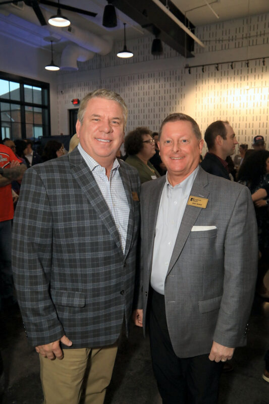 Bob Belvin and MIke Rainey