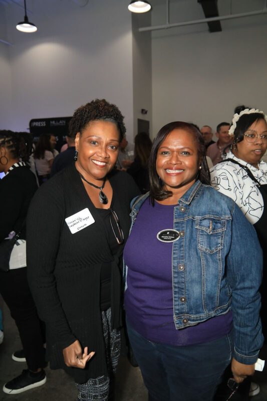 Brandalyn Player and Marcline Nelson