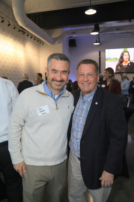 Chris Renaeu and John Gannon