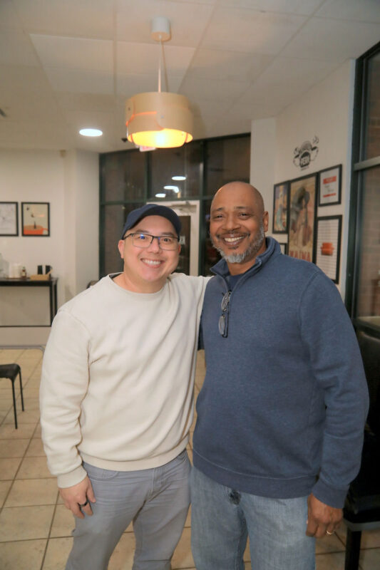 Hung Phan and Tony Melbourne Hung Phan and Tony Melbourne