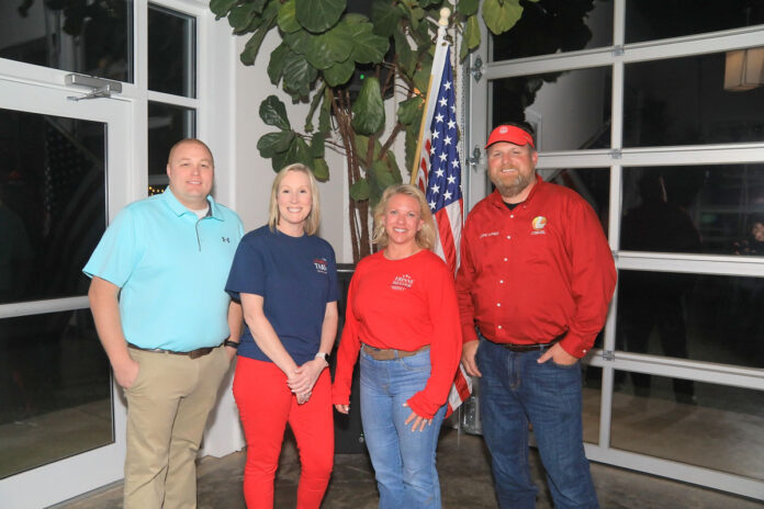 Jeff Bryant, Ashleigh Travis, Erinne Hester and Chris Lanier