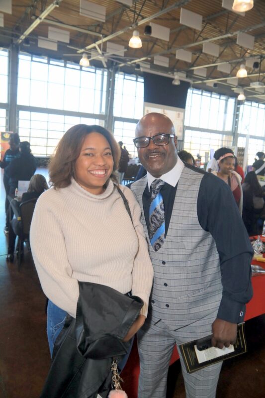 Kadijah Barlow and Victor Green