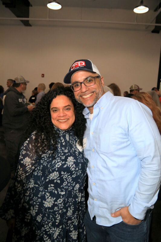 Karen Richards and John Crespo